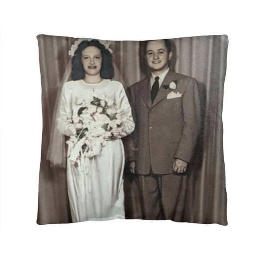 Wedding Anniversary 2 Sided Pillow Gift