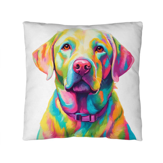 Pastel Labrador Pillow in 5 sizes.