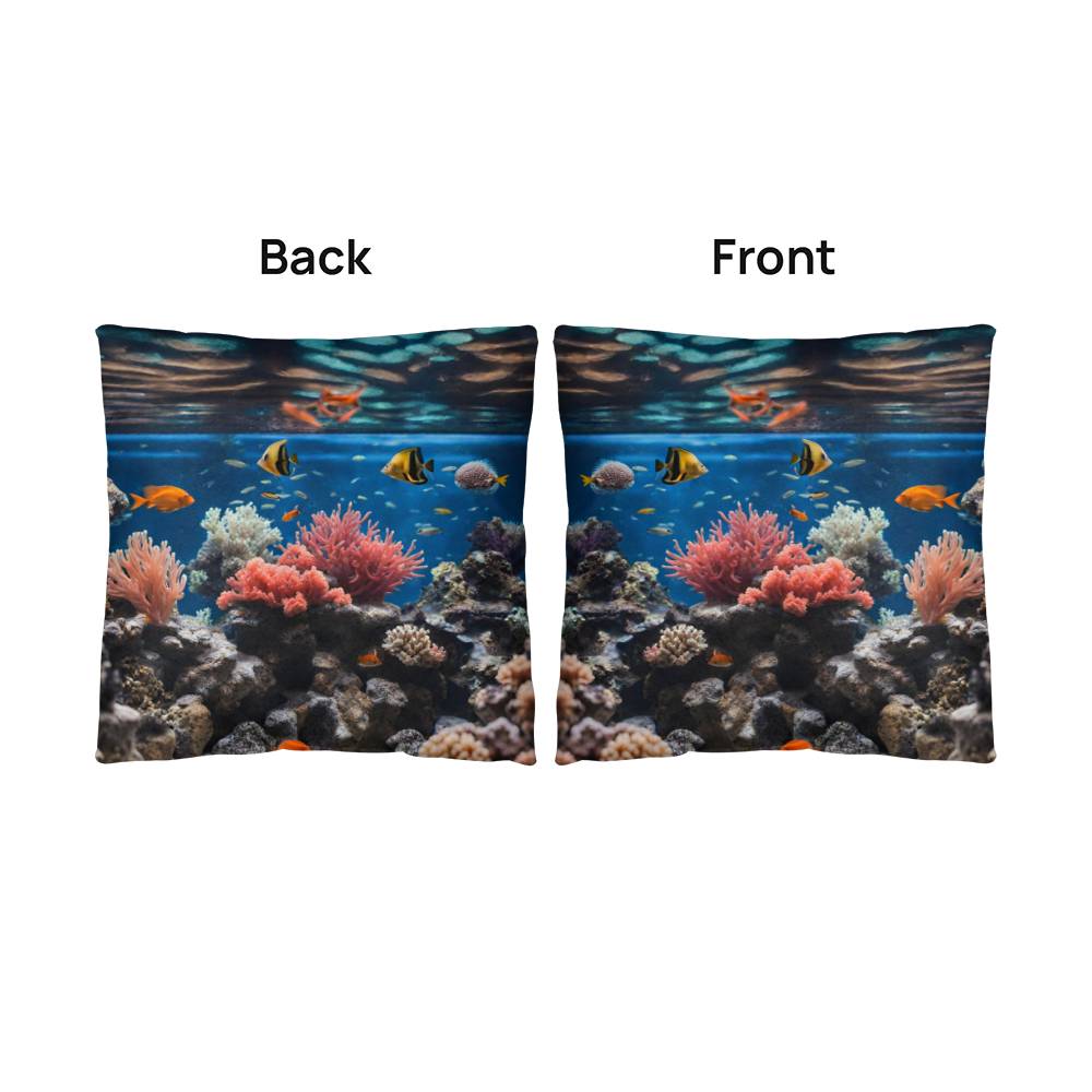 Coral Reef Fish Pillow in 5 Sizes