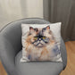 Watercolor Cat Pillow in 5 Sizes