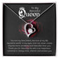 Beautiful Queen Heart Necklace Gift