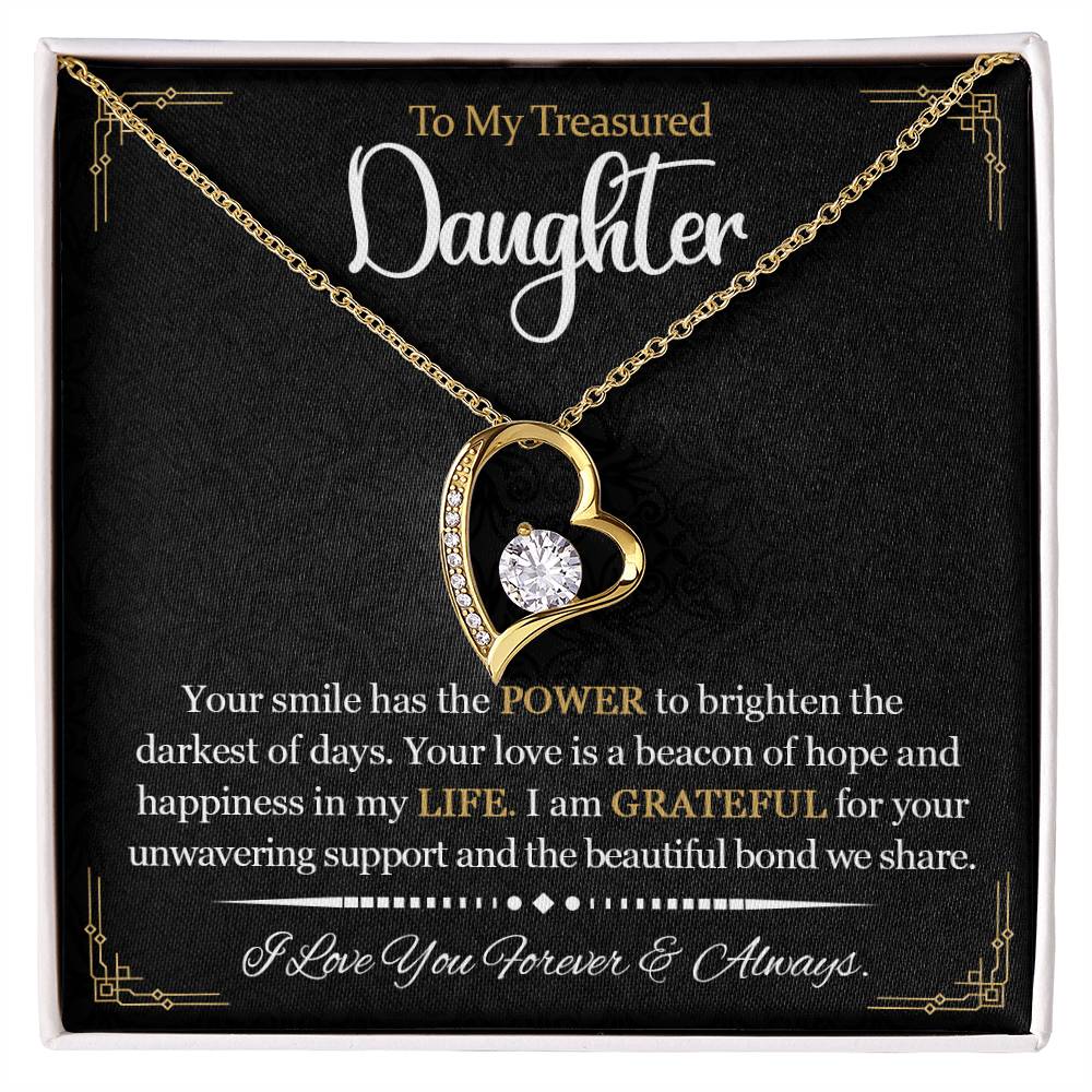 To My Daughter Necklace, Daughter Mother Necklace, Daughter Gift From Mom