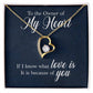 Owner of My Heart Heart Necklace Gift