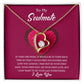 Soulmate Heart Necklace Gift
