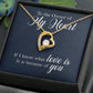 Owner of My Heart Heart Necklace Gift