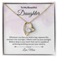Beautiful Daughter Believe Heart Pendant Necklace-FashionFinds4U