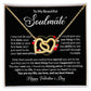 Beautiful Soulmate Happy Valentine's Day Interlocking Heart Necklace-FashionFinds4U