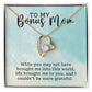 Bonus Mom Grateful Forever Love Heart Necklace-FashionFinds4U