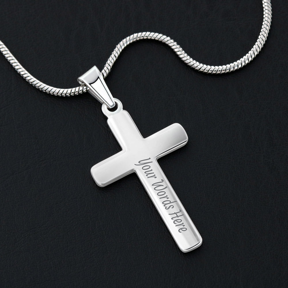 Brother Personalized Cross Necklace