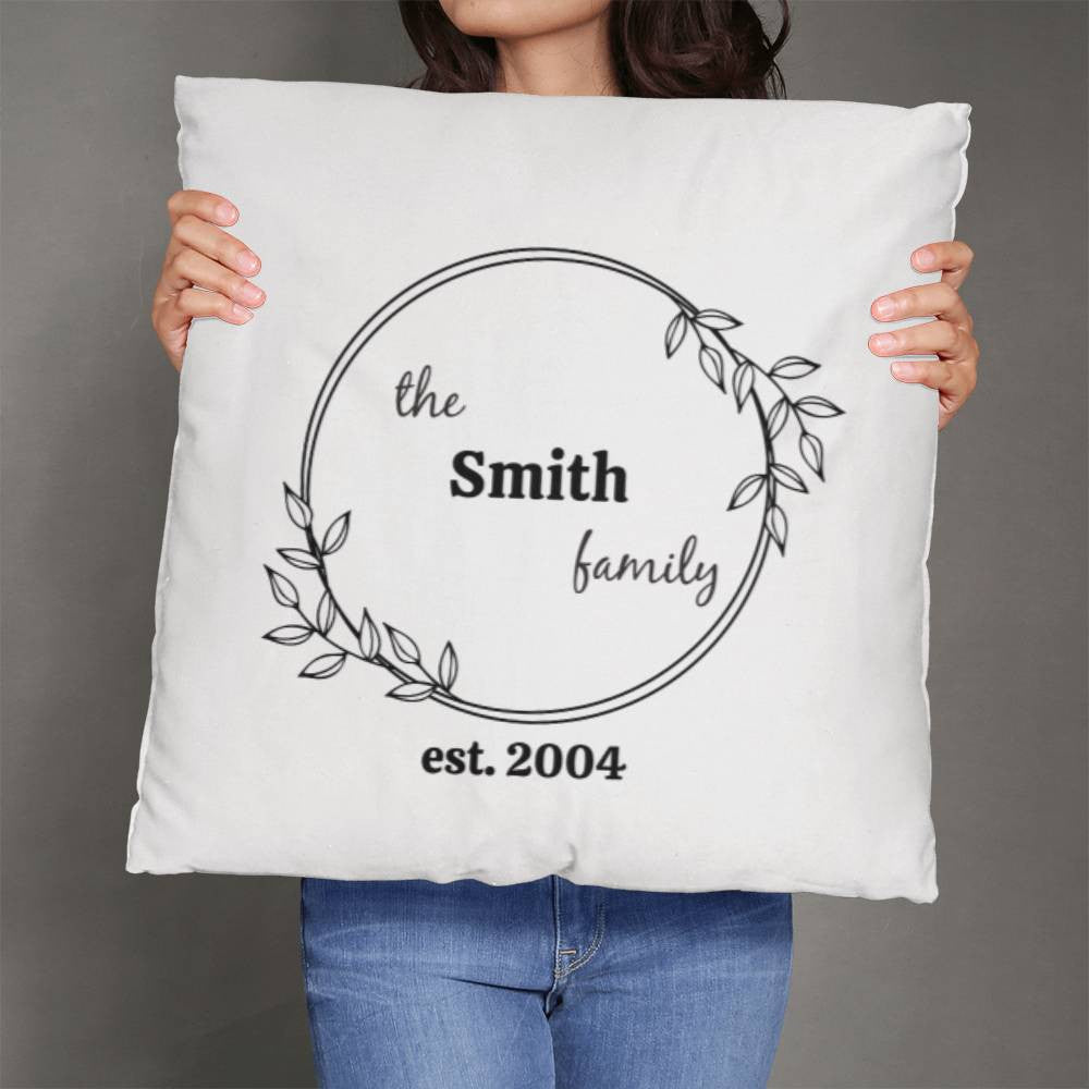 Family Name Classic Pillow
