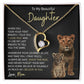 Daughter Journey Forever Love Heart Necklace-FashionFinds4U