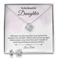 Daughter Knot Necklace and Earring Set-FashionFinds4U