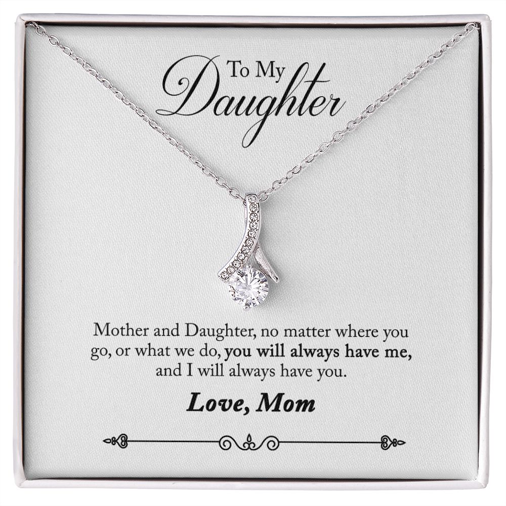 Daughter - No Matter Where You Go Alluring Beauty Necklace-FashionFinds4U
