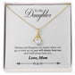 Daughter - No Matter Where You Go Alluring Beauty Necklace-FashionFinds4U