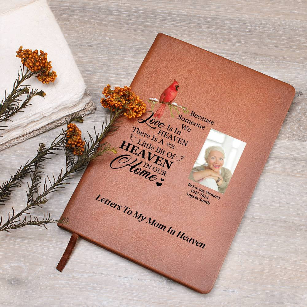 Letters to My Mom Memorial Journal, Loss of Mom, Mother Sympathy Gift, Mom in Heaven Memorial Grief Journal, Loss of Mother Gift