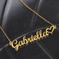 First Day of Preschool Name Necklace with Heart-FashionFinds4U