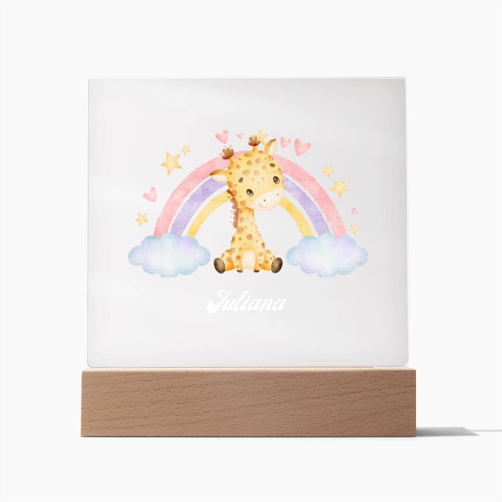 Giraffe Safari Night Light for Little Girls Room Nursery-FashionFinds4U