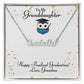 Granddaughter - Happy Preschool Graduation - Personalized Name Necklace-FashionFinds4U