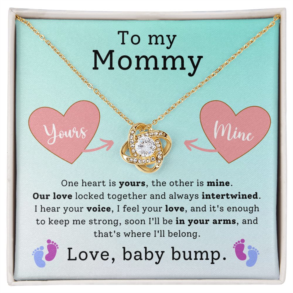Mommy To Be Yours Mine Necklace-FashionFinds4U