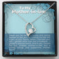 Mother In Law Thank You Forever Love Heart Necklace-FashionFinds4U