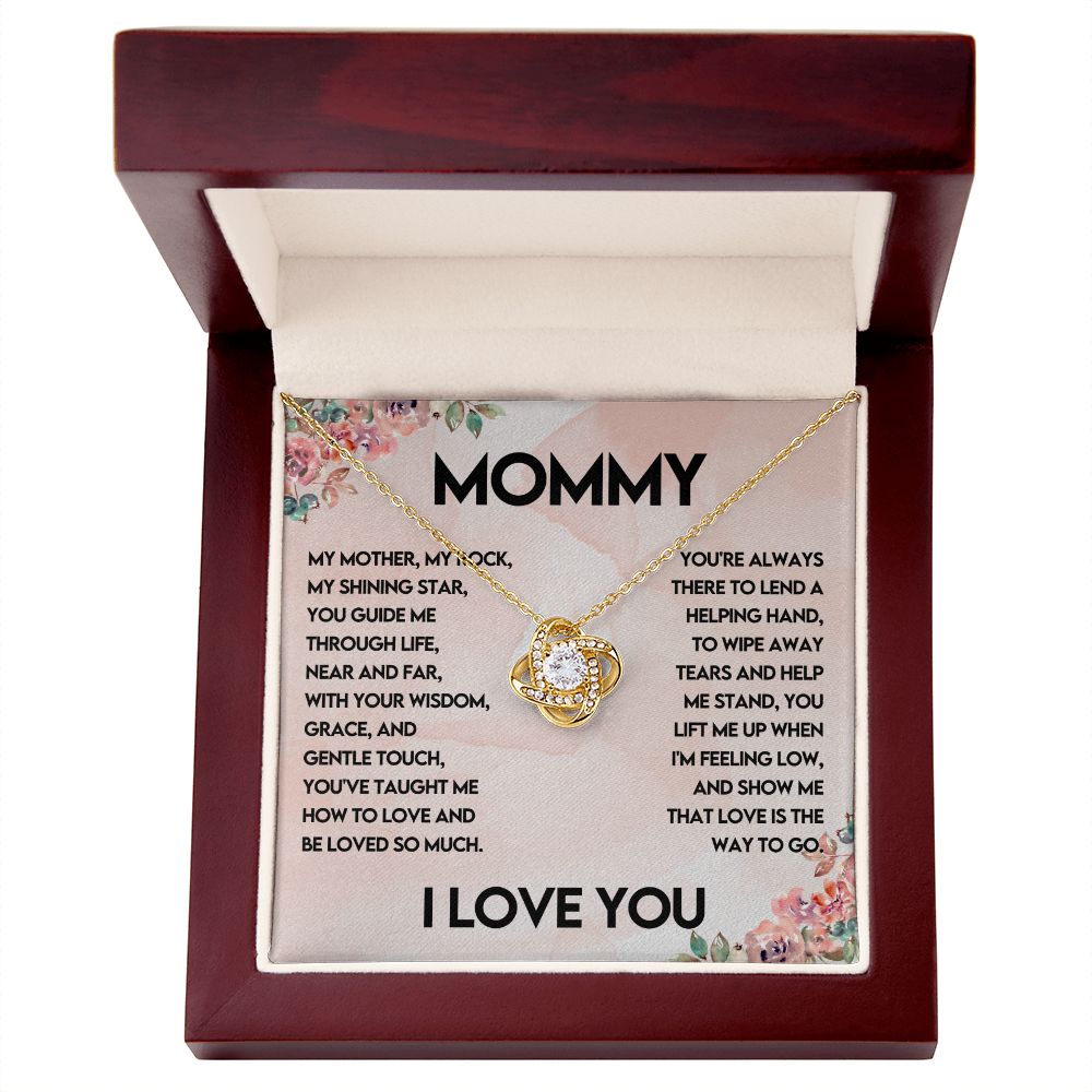 Mommy Love Knot Necklace-FashionFinds4U