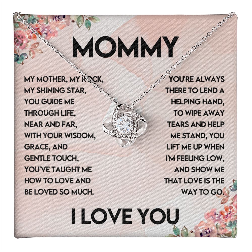 Mommy Love Knot Necklace-FashionFinds4U