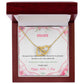 Mother's Day Anchored In Faith Interlocking Hearts Necklace-FashionFinds4U