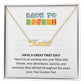 Personalized Back To School First Day of School Elementary Name Necklace-FashionFinds4U
