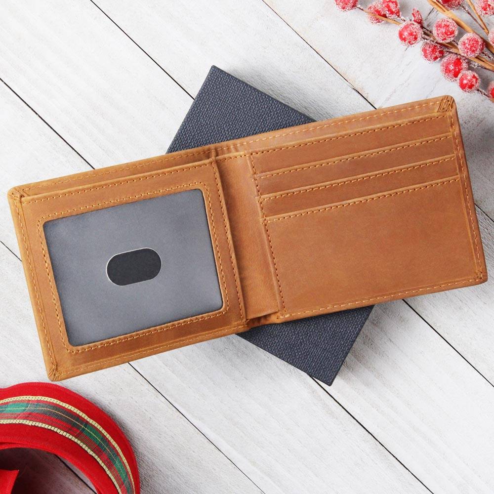 Personalized Name Leather Wallet-FashionFinds4U