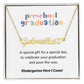 Personalized Preschool Graduation Name Necklace With Heart-FashionFinds4U