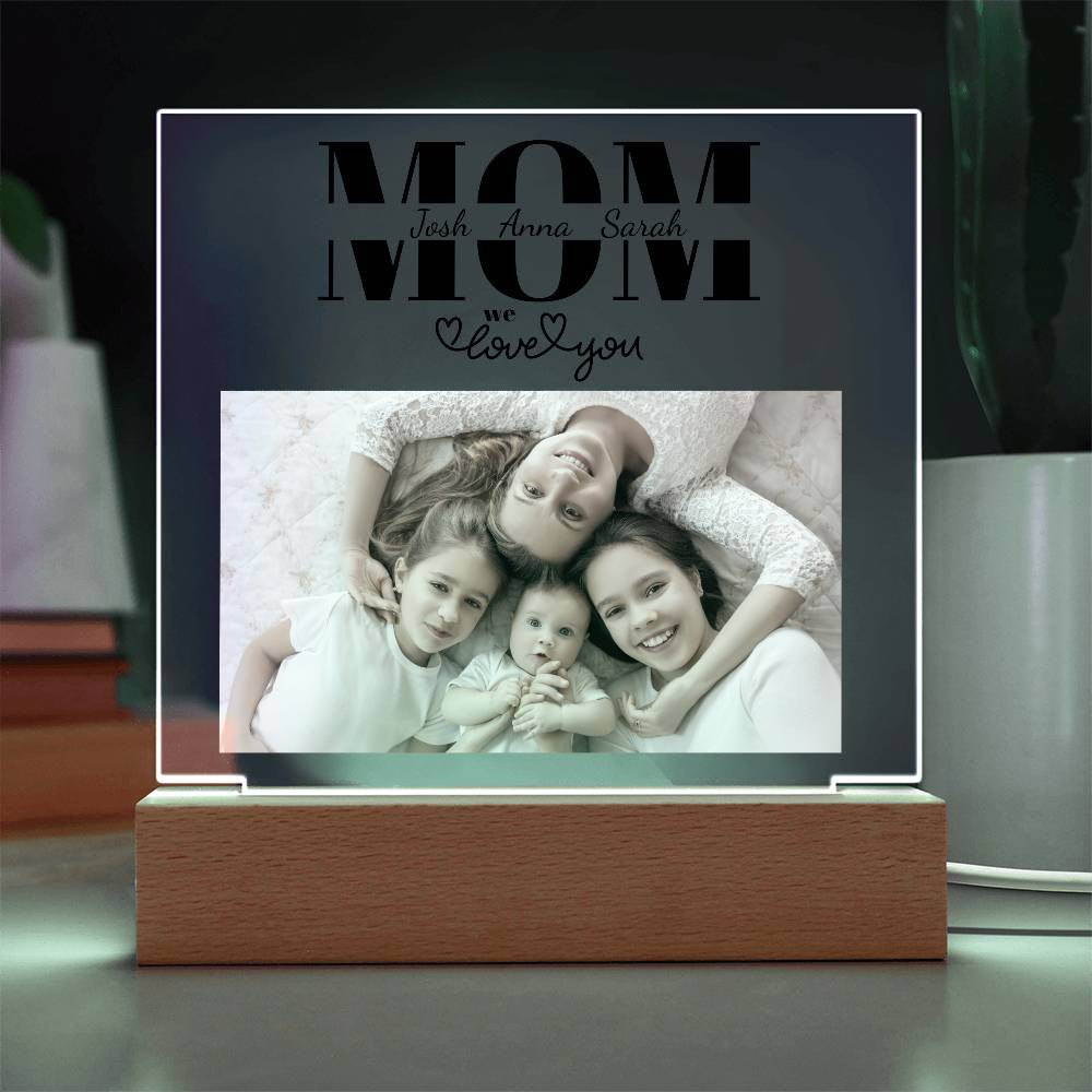 Mom Personalized Plaque Acrylic Plaque