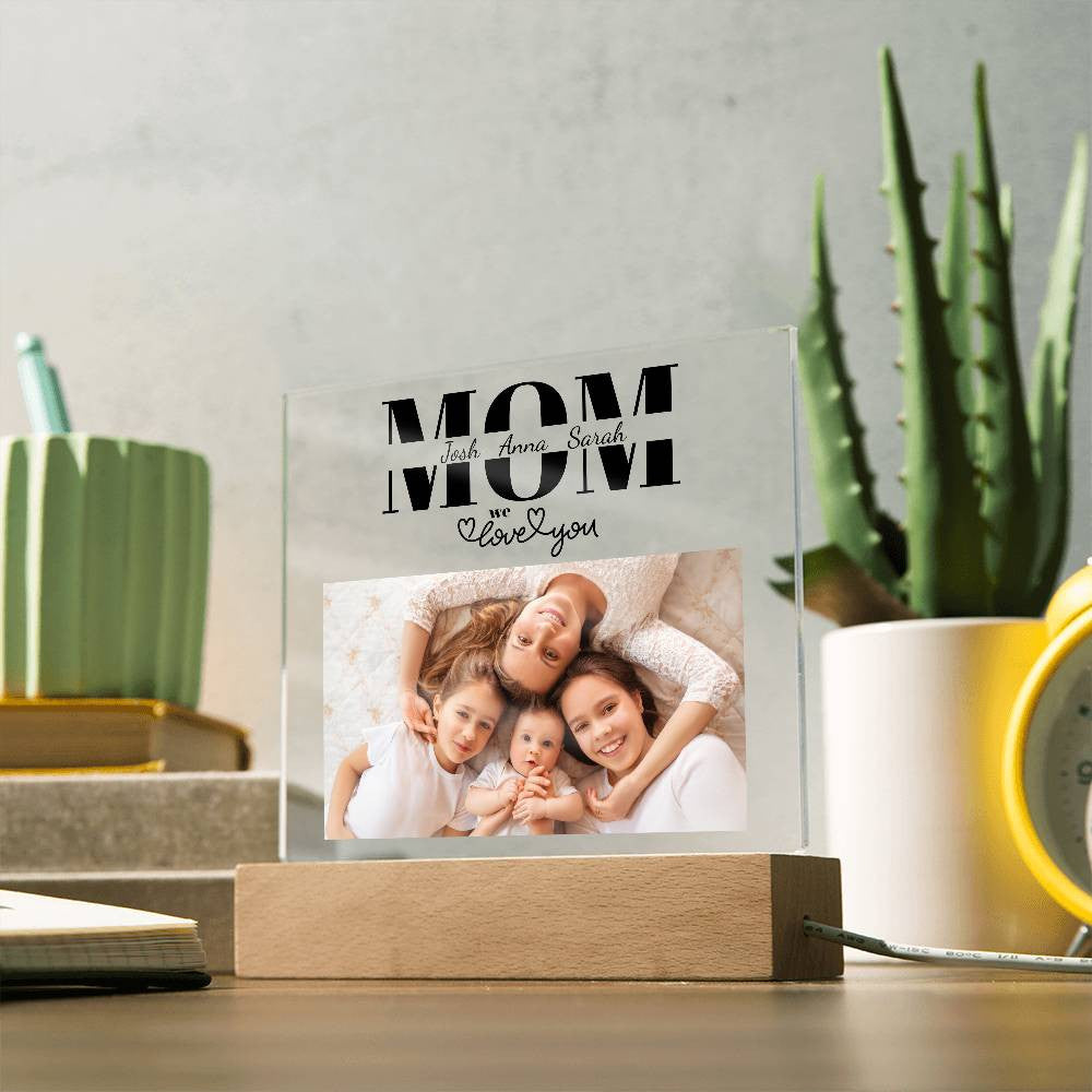 Mom Personalized Plaque Acrylic Plaque