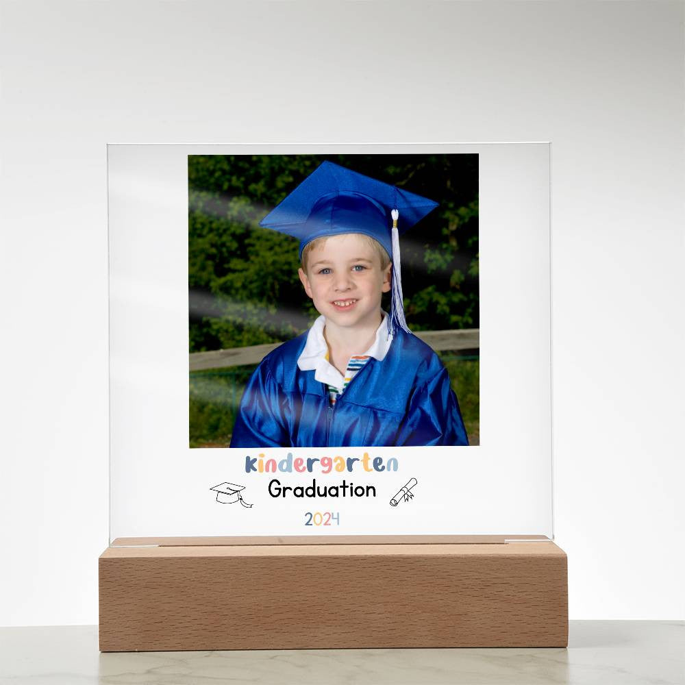 Kindergarten Acrylic Graduation Frame