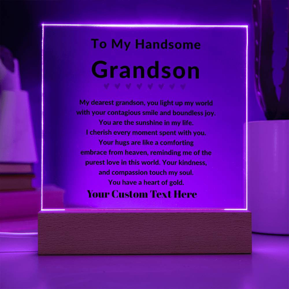 Grandson Acrylic Plaque