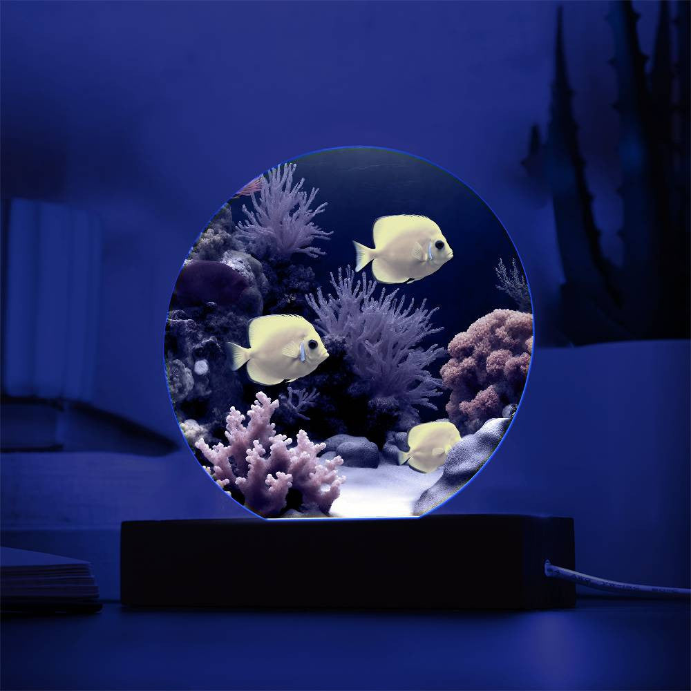Fish Salt Water Aquarium Night Light