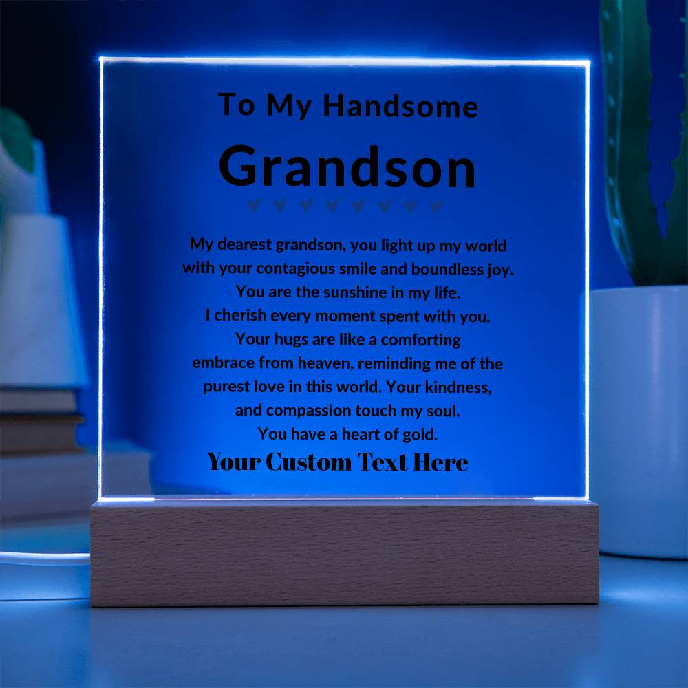 Grandson Acrylic Plaque
