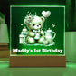 1st Birthday Teddy Bear Sign