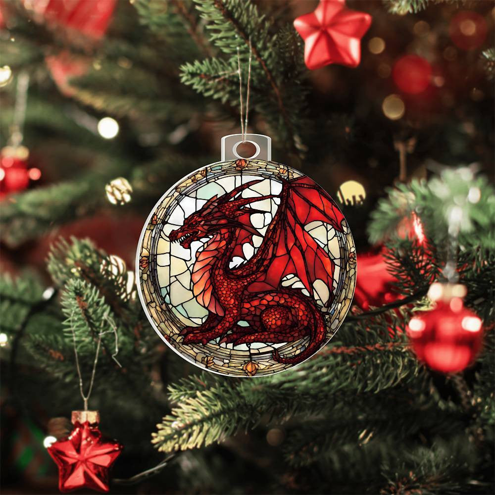 Dragon Acrylic Ornament Plaque