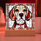 Bealge, Beagle Acrylic Picture, Beagle Dog Gifts, Beagle Lover Gift, Housewarming Gift for Pet Owner,  Birthday Gift, Beagle Christmas