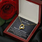 Wife 25th Anniversary - Forever Love Heart Necklace-FashionFinds4U