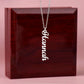 Vertical Name Personalized Necklace-FashionFinds4U