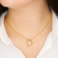 Wife 4th Anniversary Forever Love Heart Necklace-FashionFinds4U