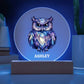 Custom Name Owl Night Light